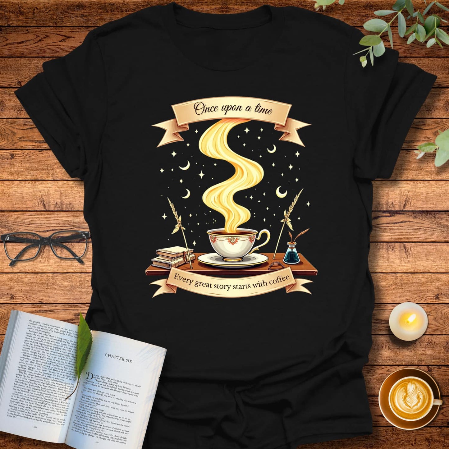 Once Upon a Coffee T-Shirt