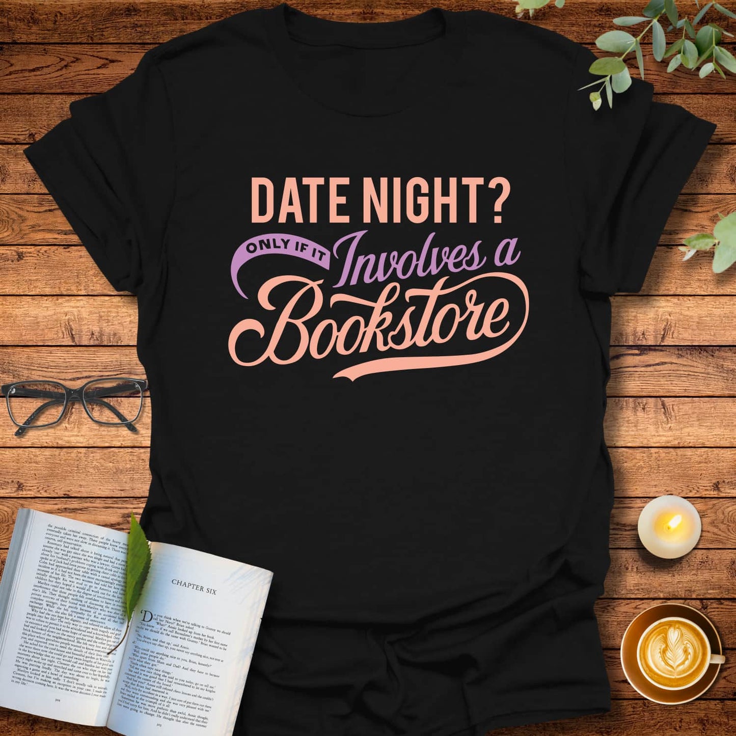 Mandatory Bookstore Date T-Shirt