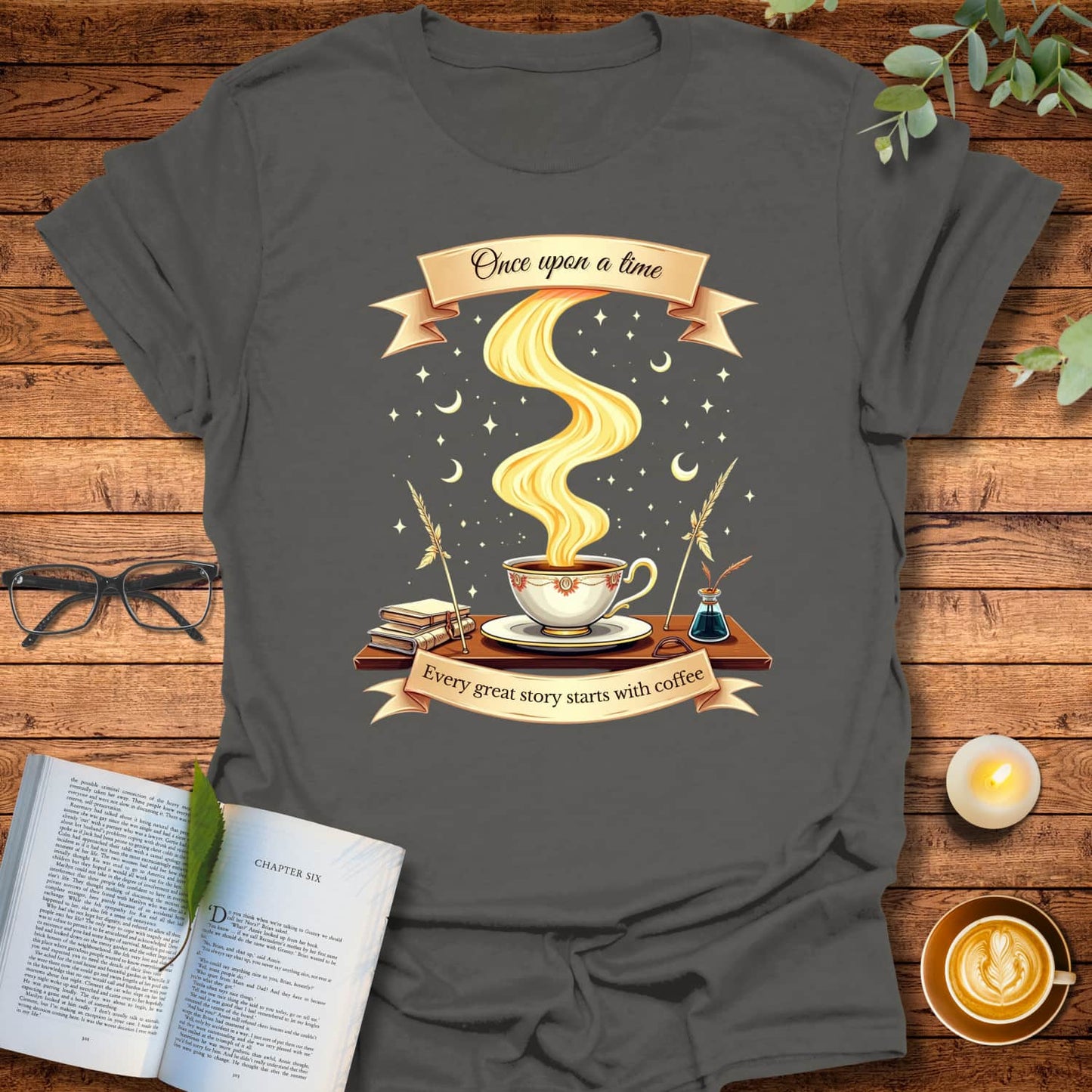 Once Upon a Coffee T-Shirt