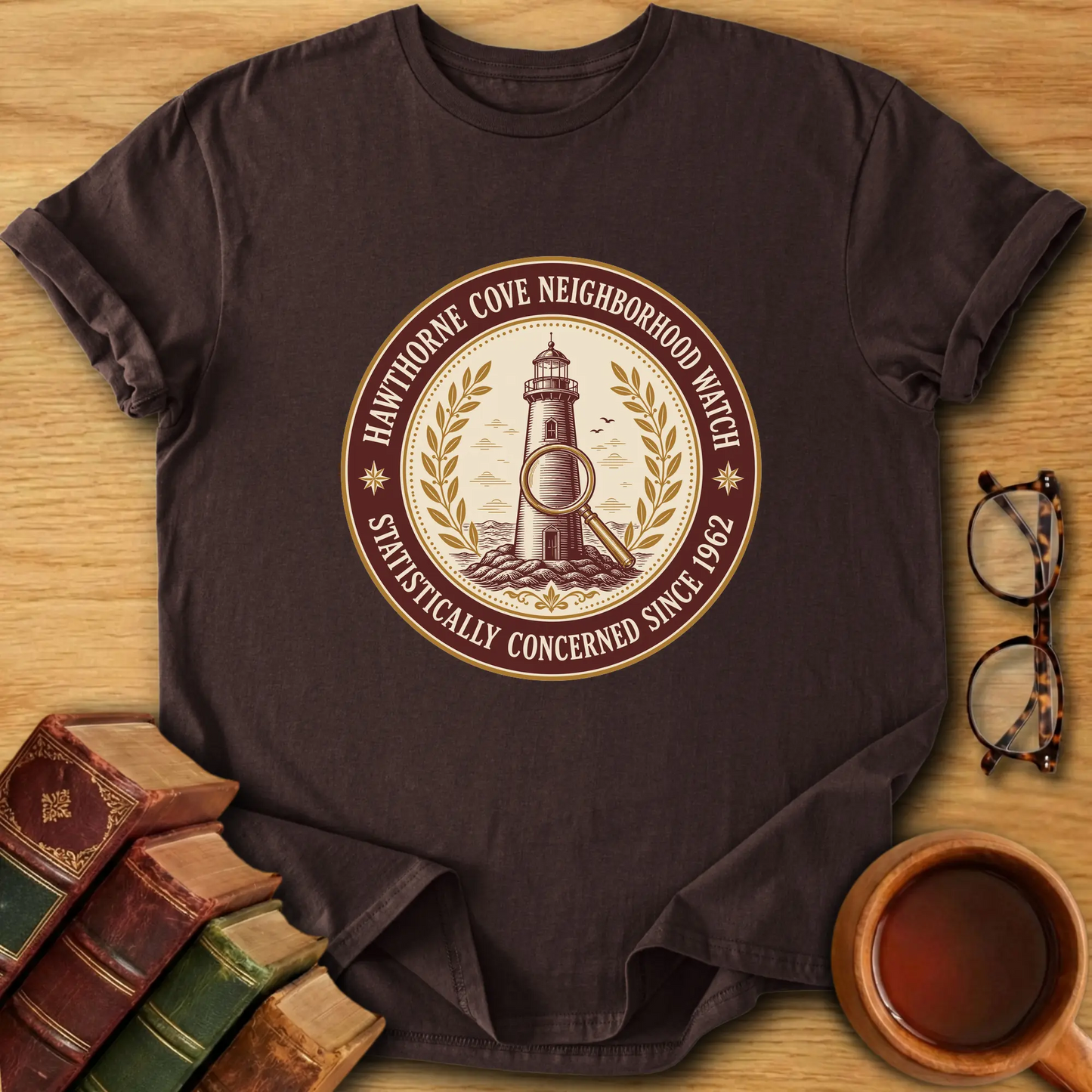 Cozy Mystery Neighborhood Watch T-Shirt