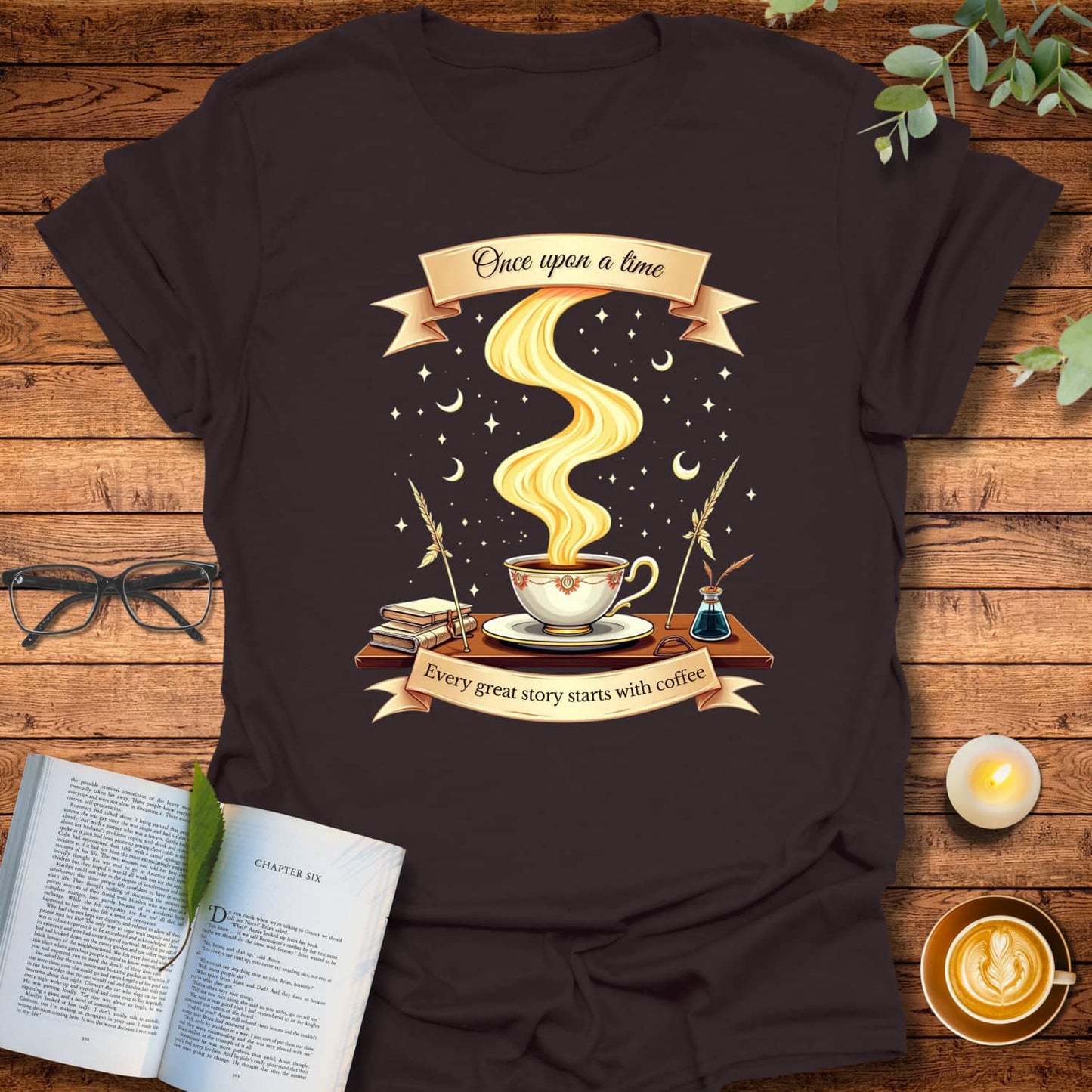 Once Upon a Coffee T-Shirt