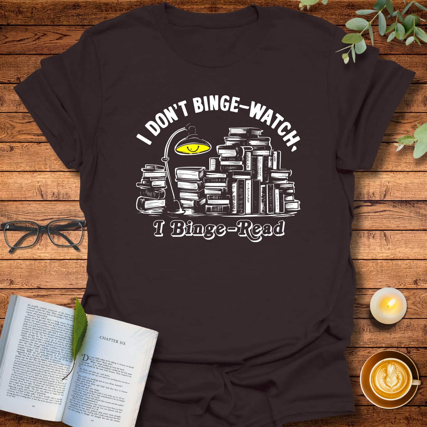 Binge Reader T-Shirt