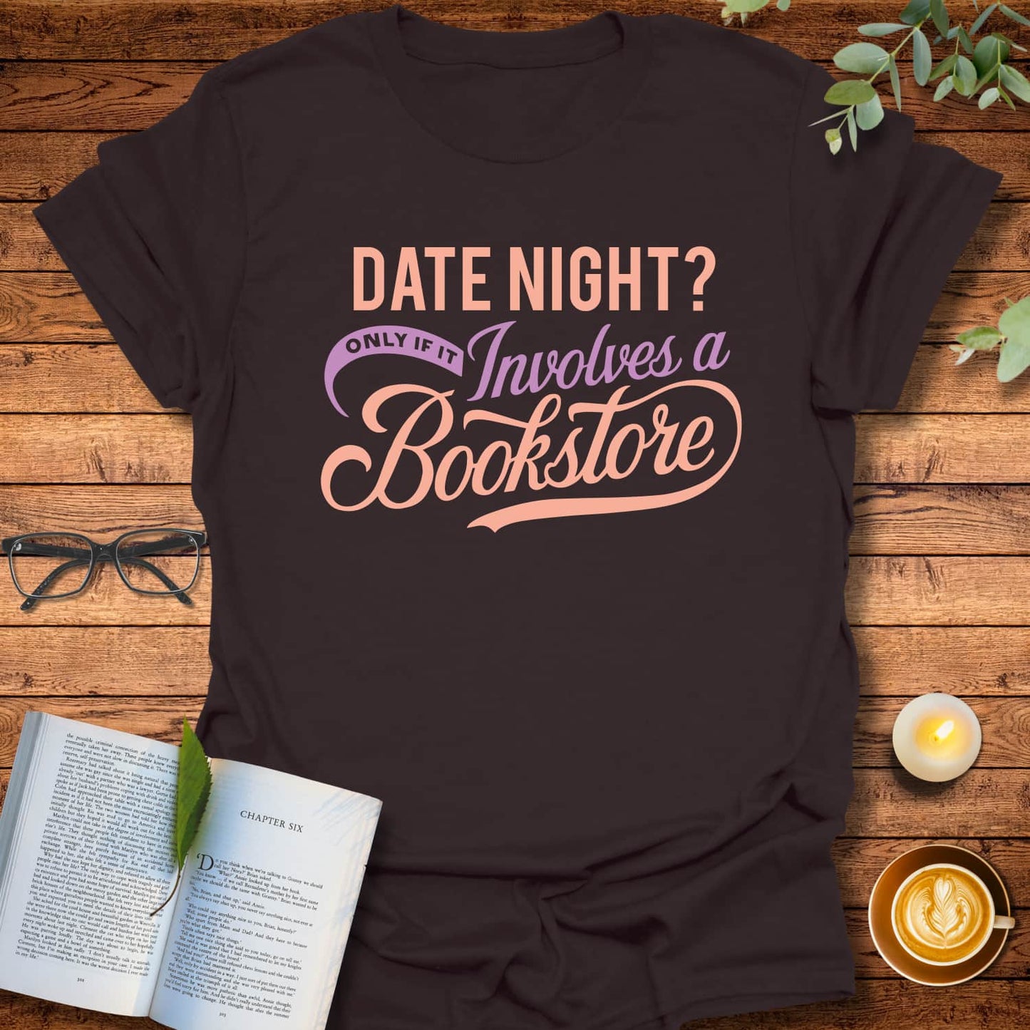 Mandatory Bookstore Date T-Shirt