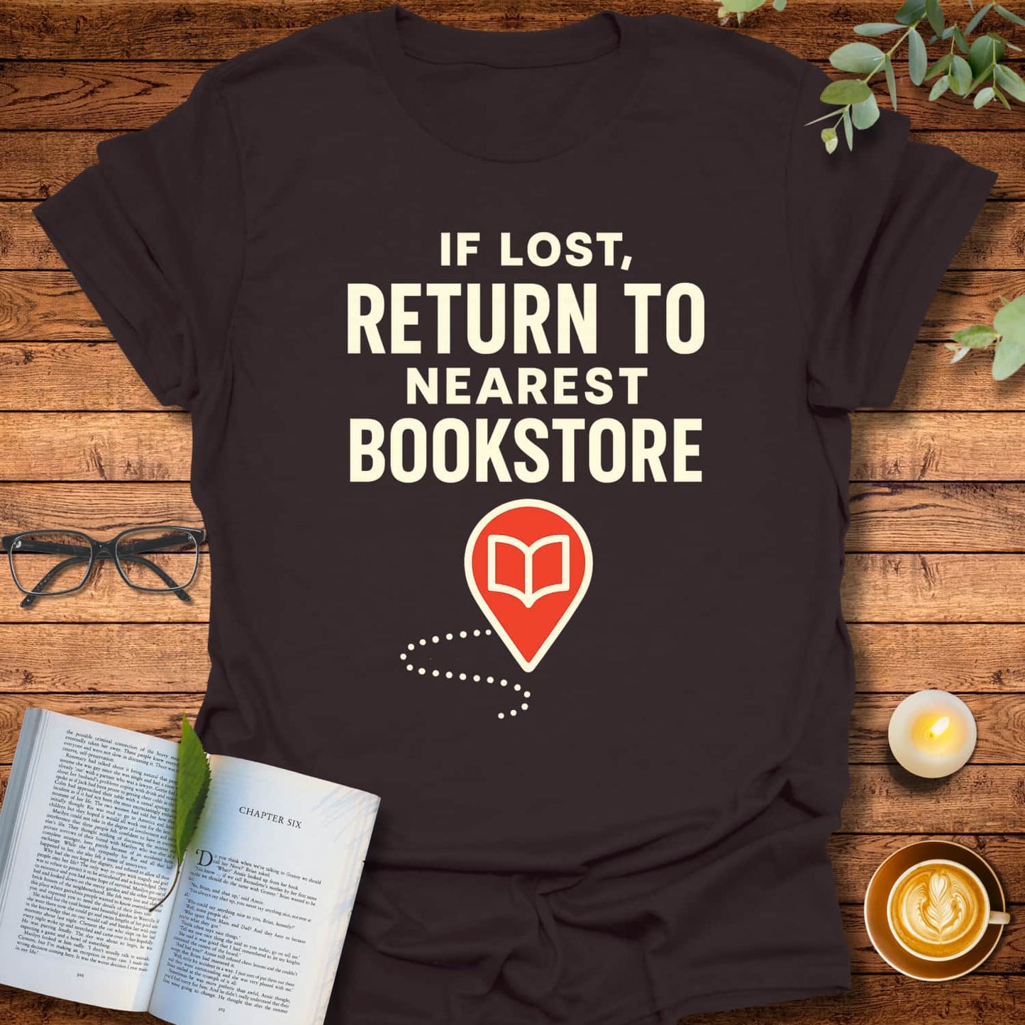 Return to Nearest Bookstore T-Shirt