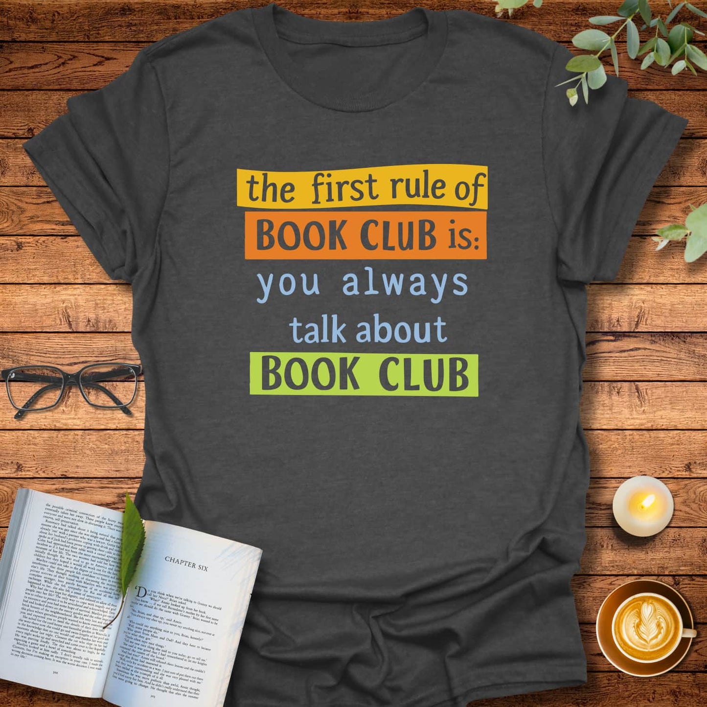 The Book Club Code T-Shirt