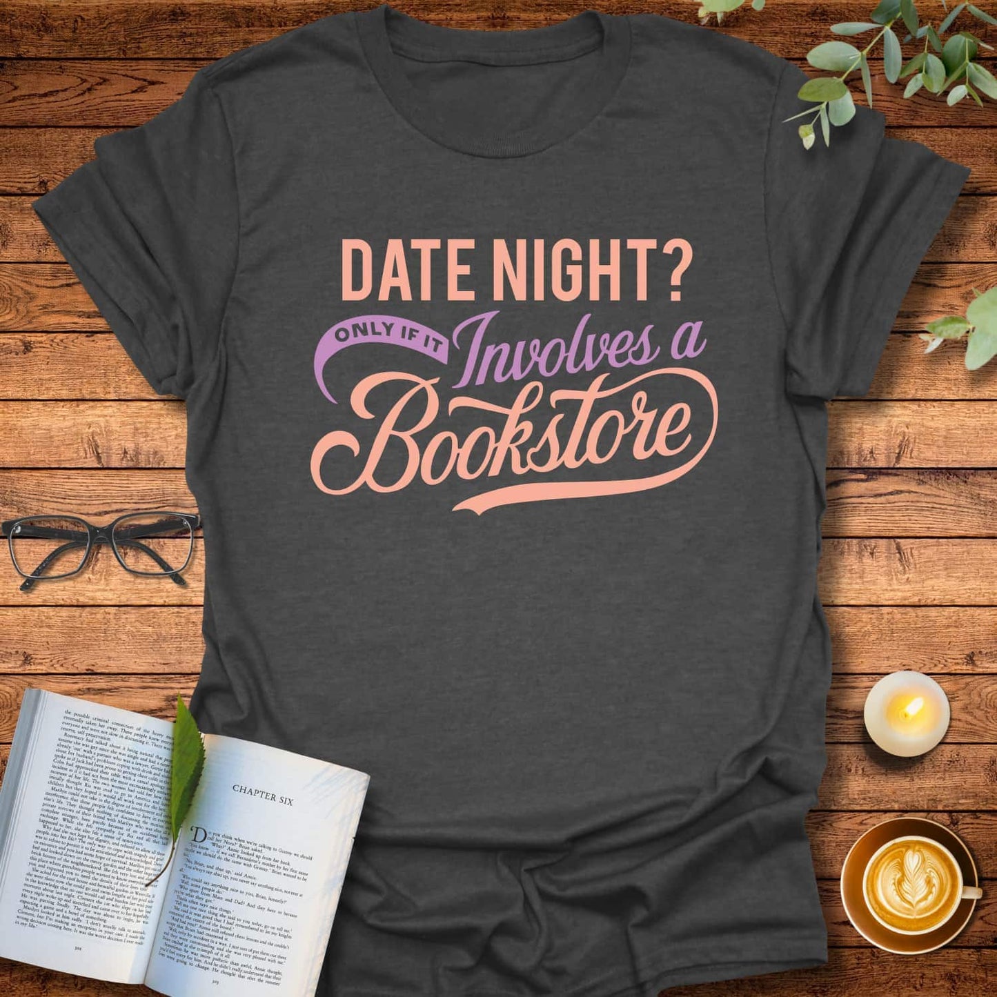 Mandatory Bookstore Date T-Shirt