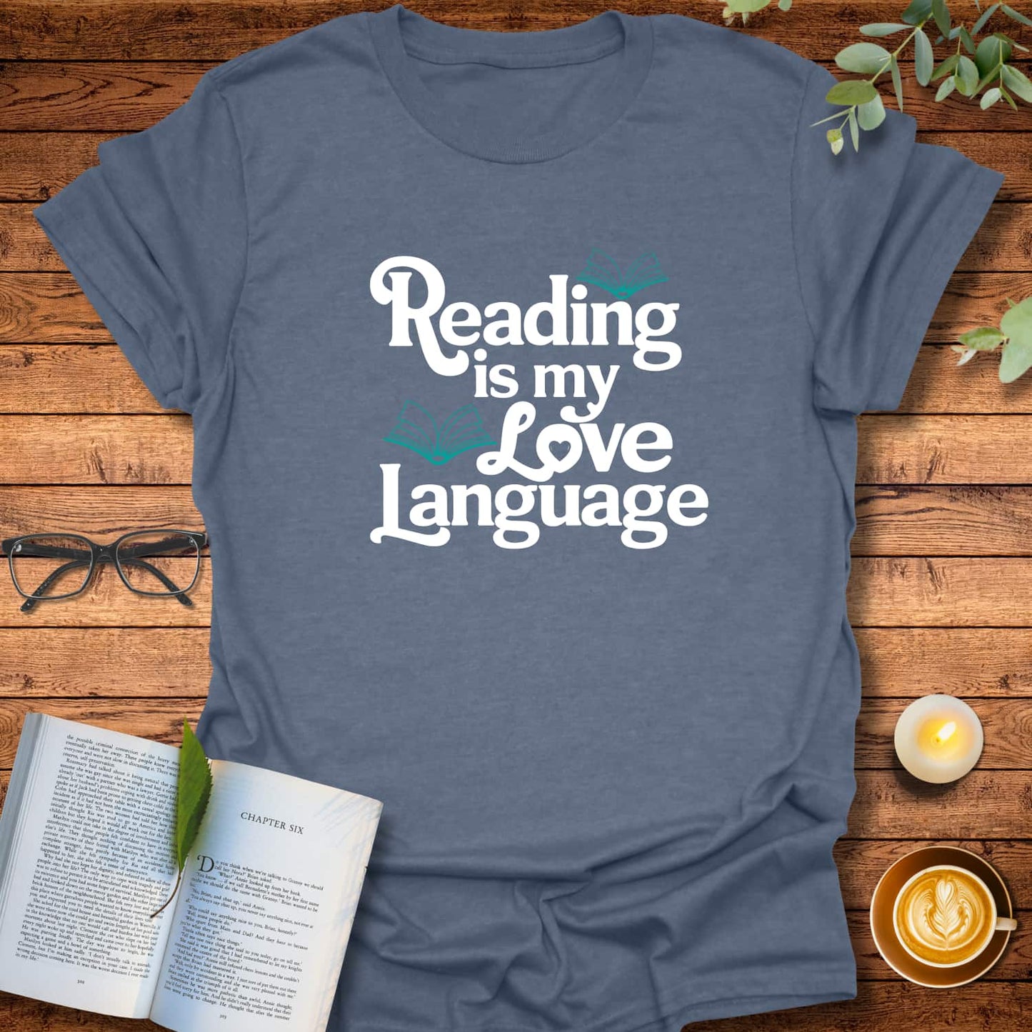 Reading Is My Love Language T-Shirt