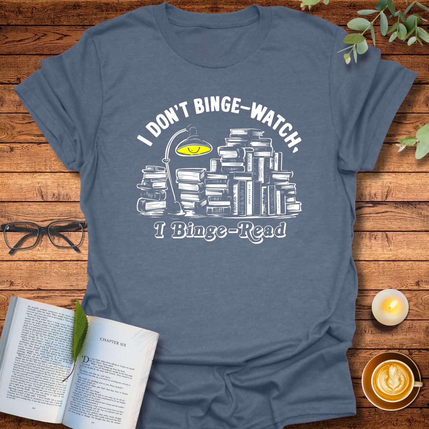 Binge Reader T-Shirt