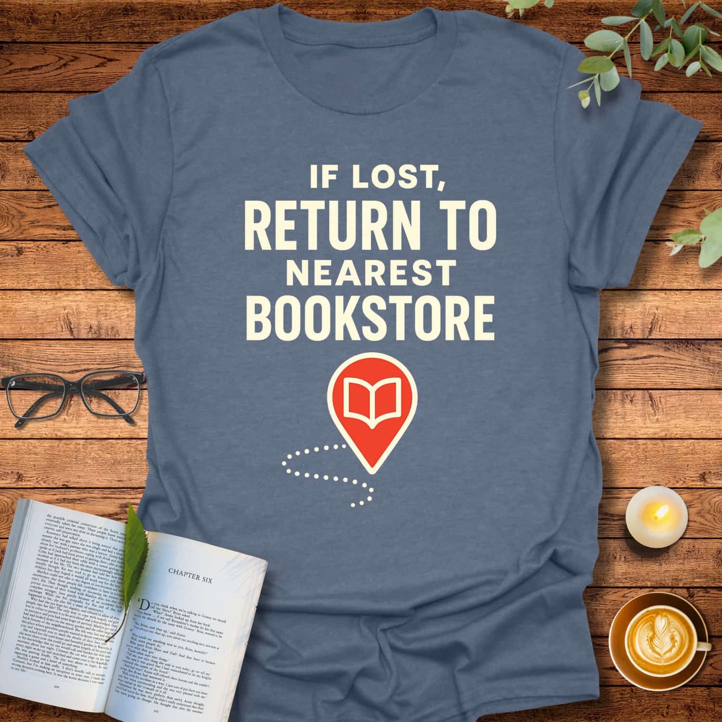 Return to Nearest Bookstore T-Shirt