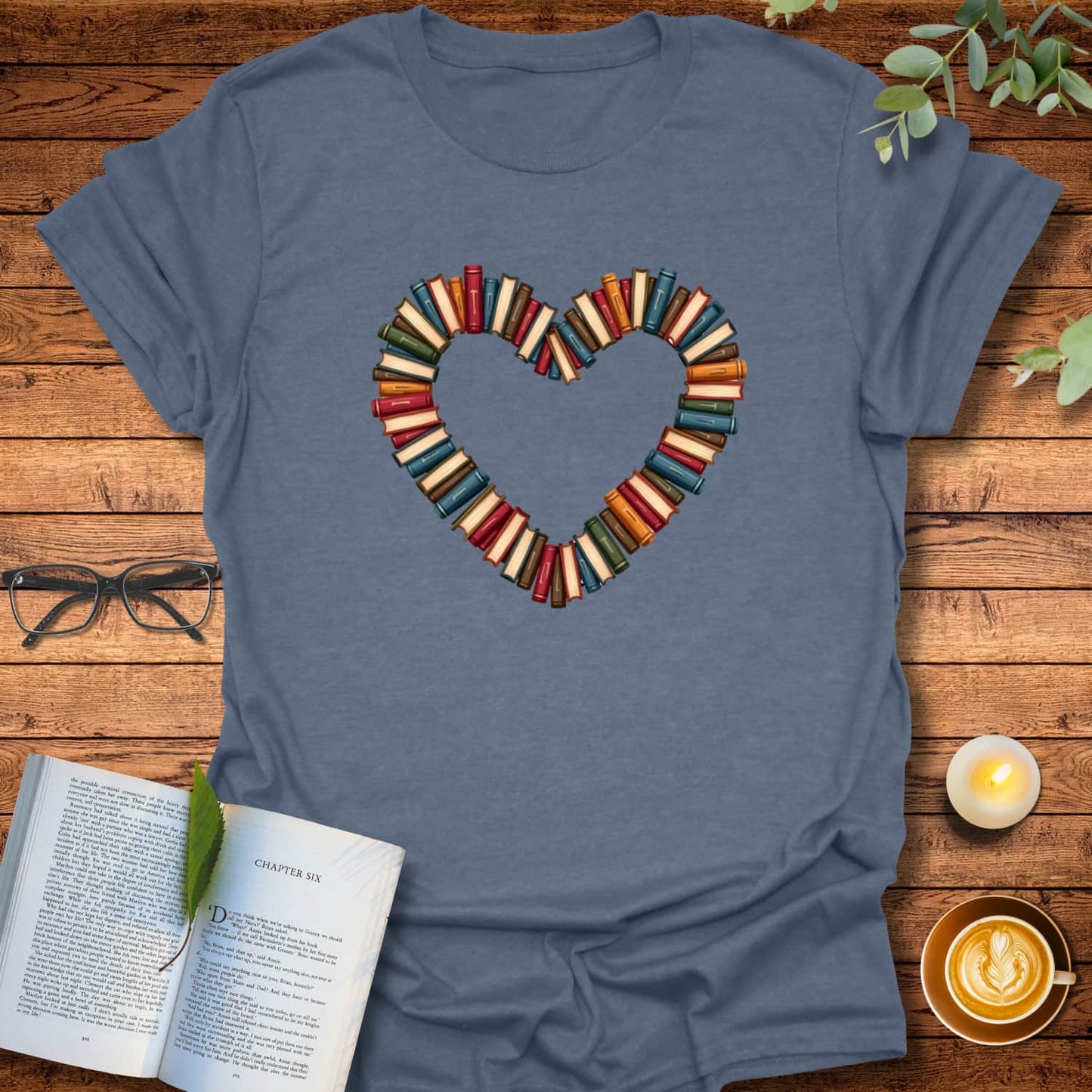 Bookish Heart T-Shirt