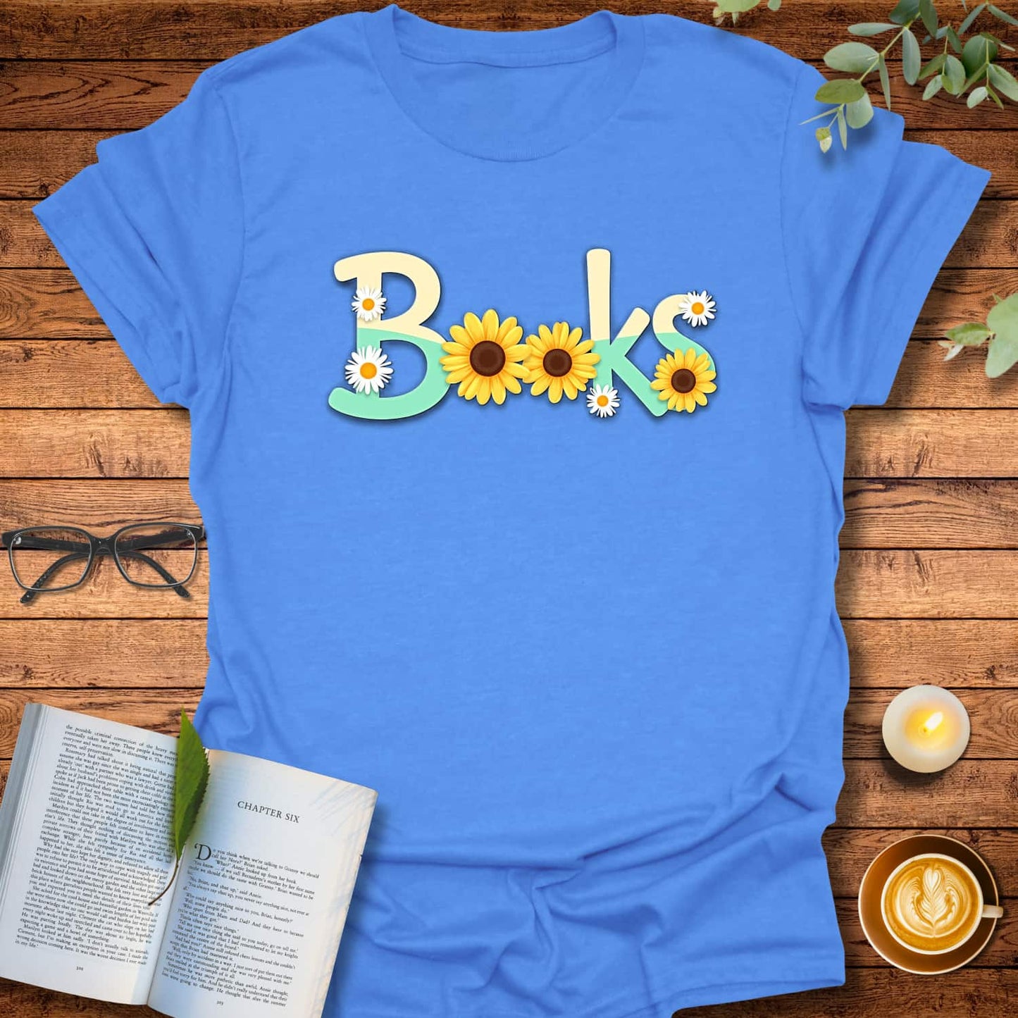 Books in Bloom T-Shirt