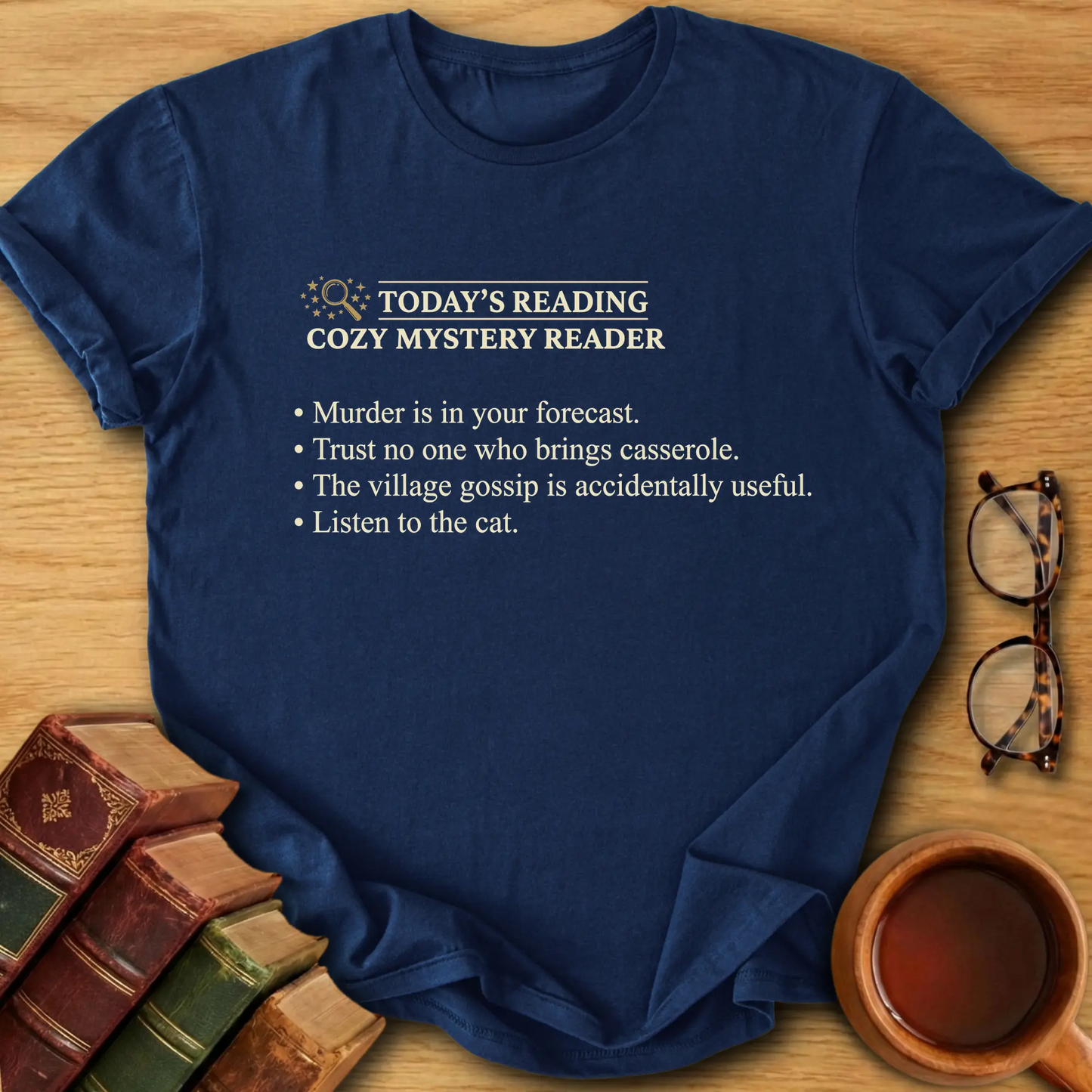 Cozy Mystery Horoscope T-Shirt