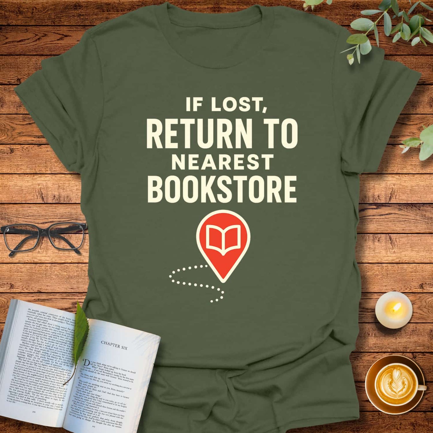 Return to Nearest Bookstore T-Shirt
