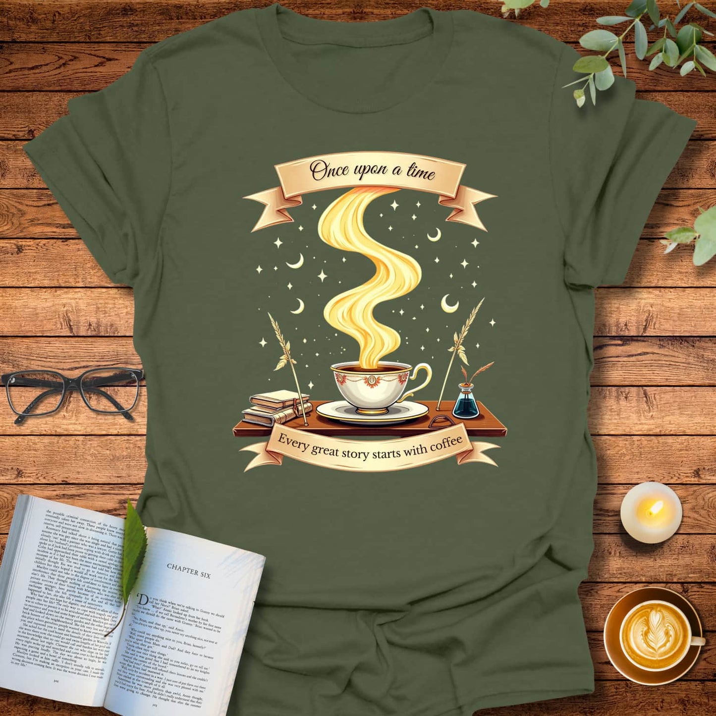 Once Upon a Coffee T-Shirt