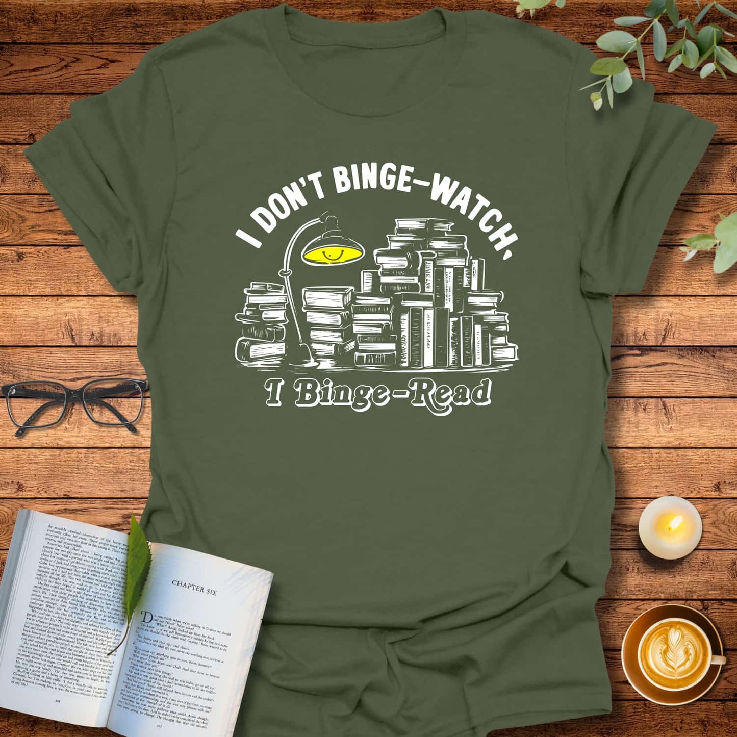Binge Reader T-Shirt