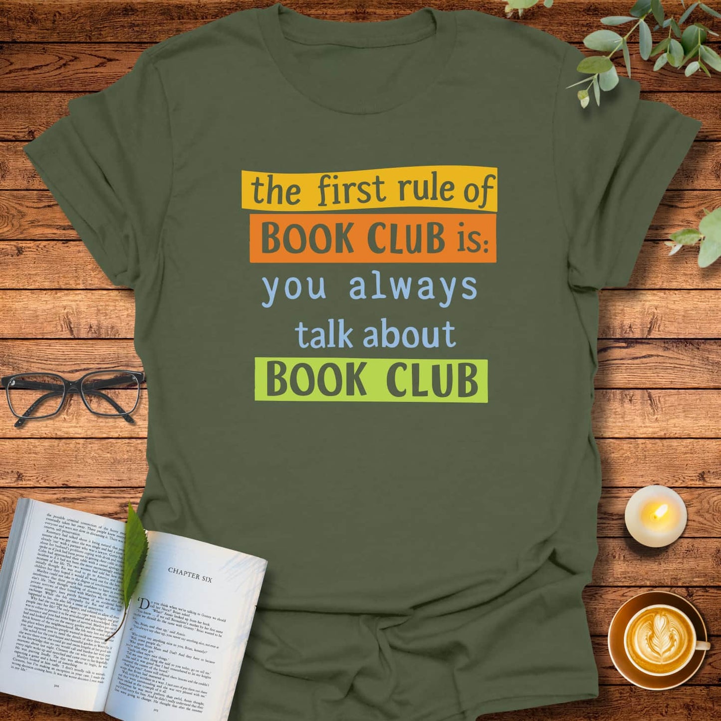 The Book Club Code T-Shirt