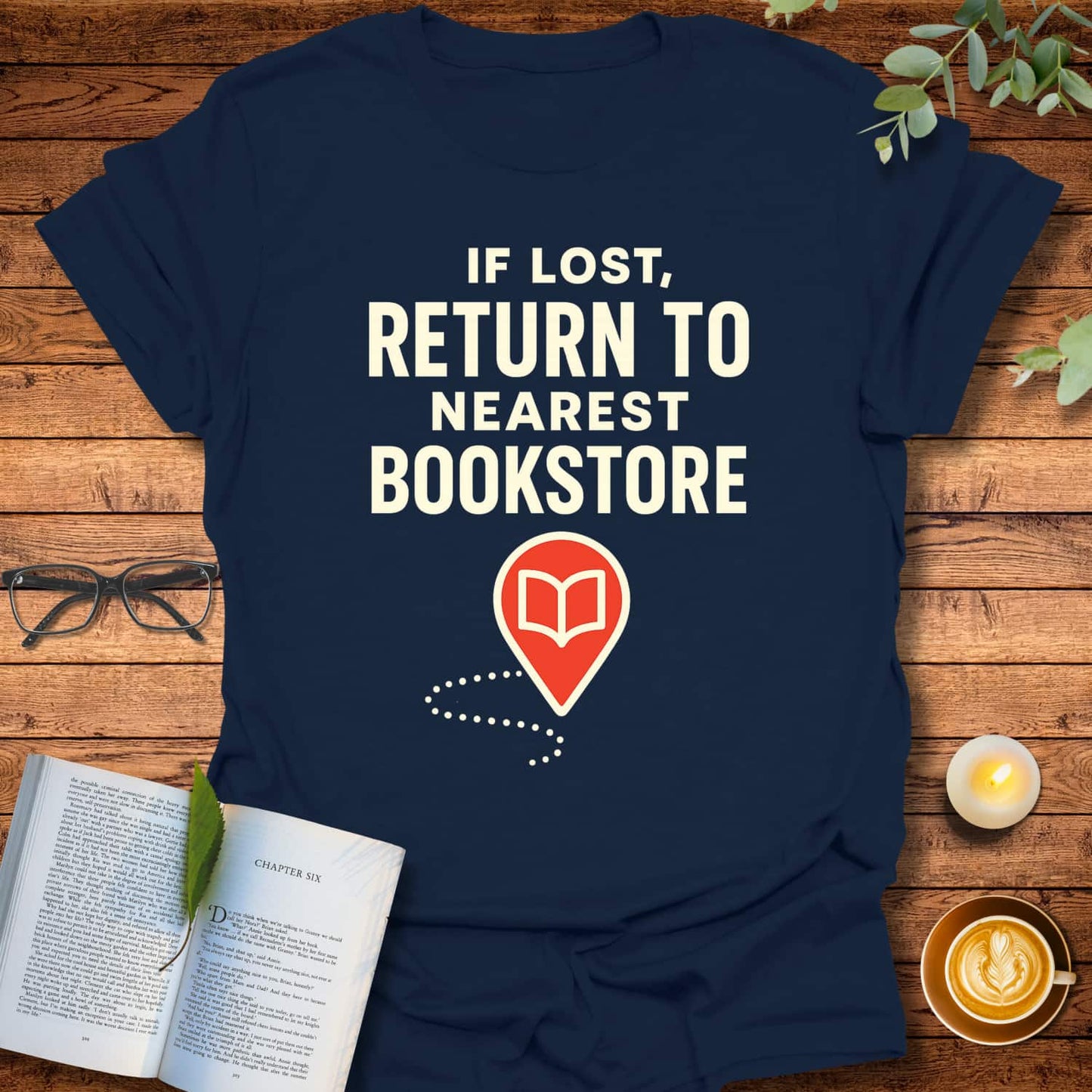 Return to Nearest Bookstore T-Shirt