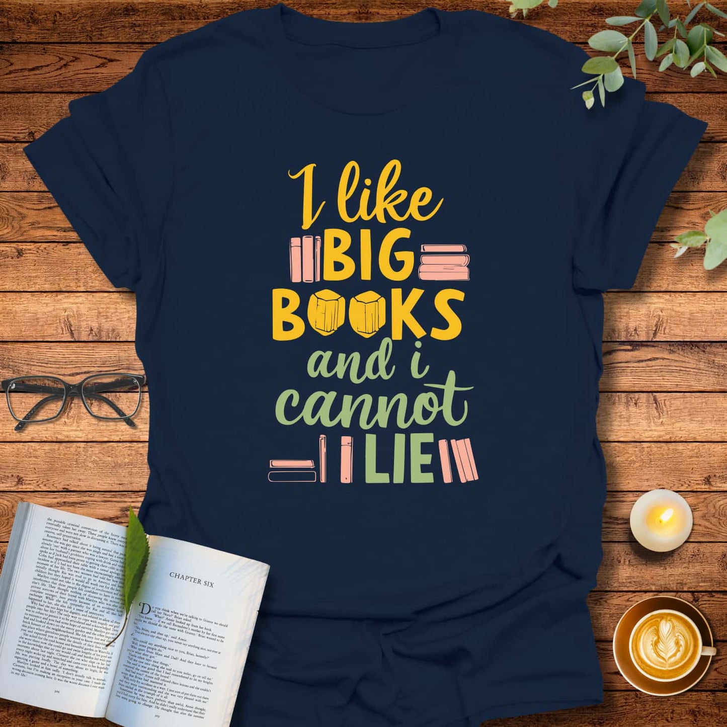 Big Book Energy T-Shirt