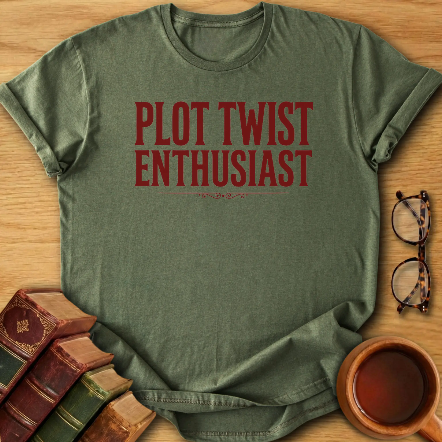 Plot Twist Enthusiast T-Shirt