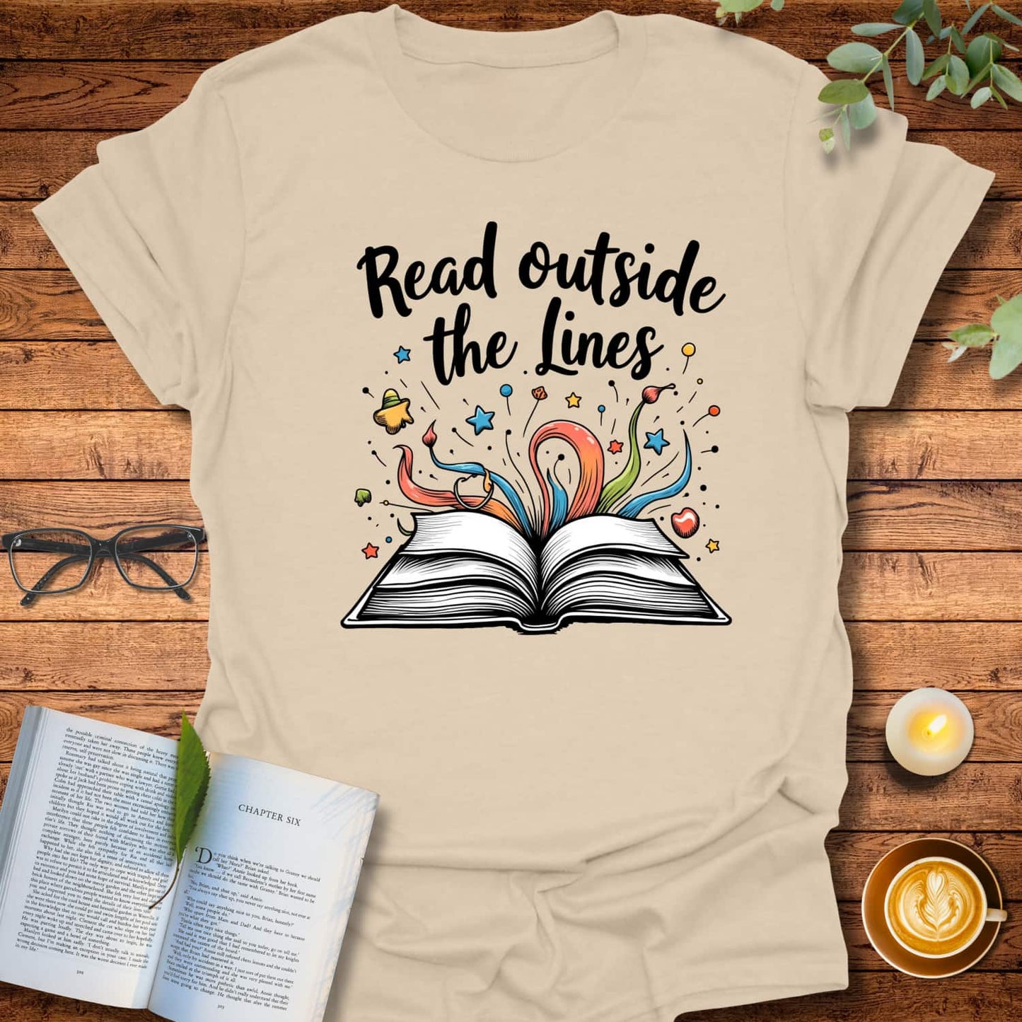 Read Outside The Lines T-Shirt
