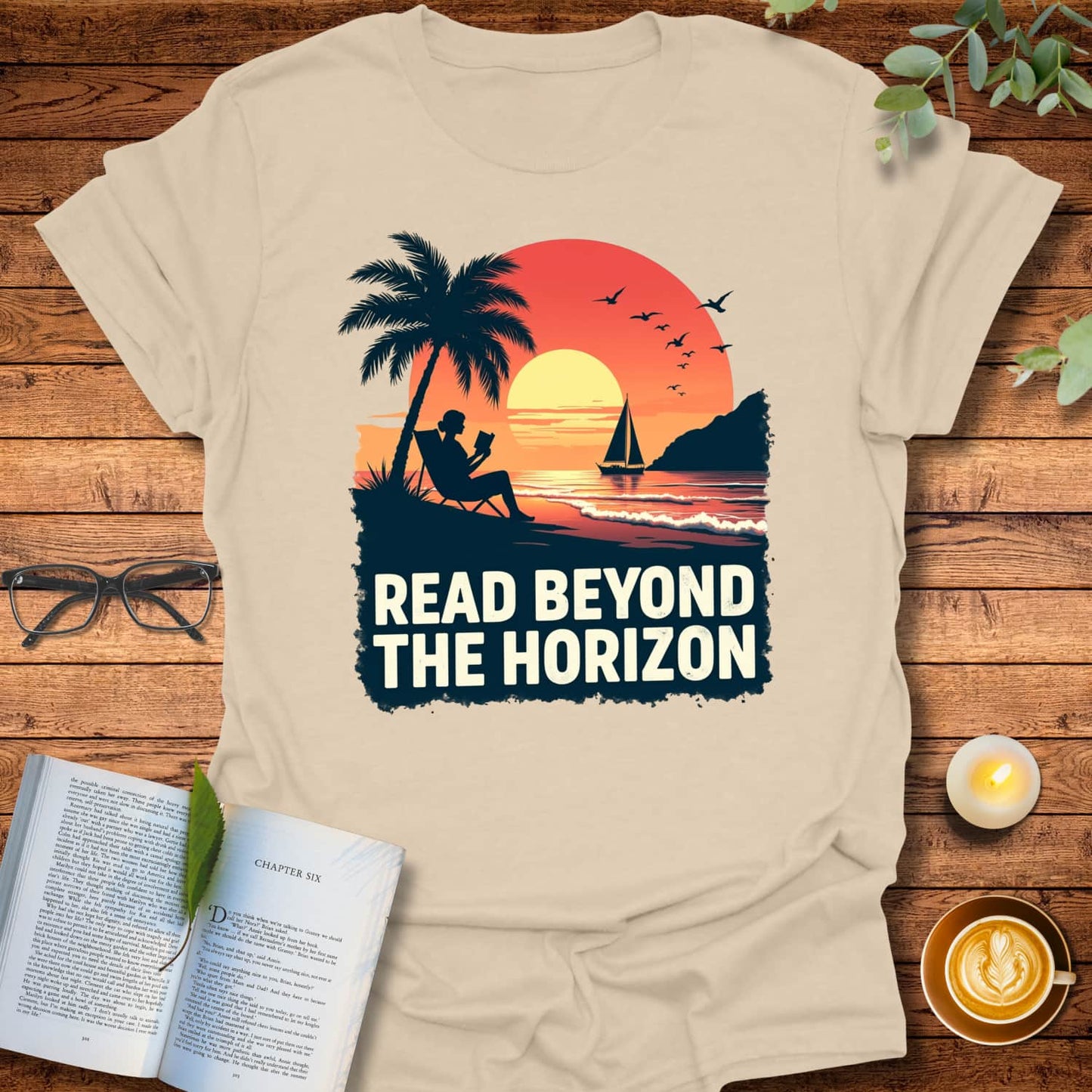 Read Beyond The Horizon T-Shirt