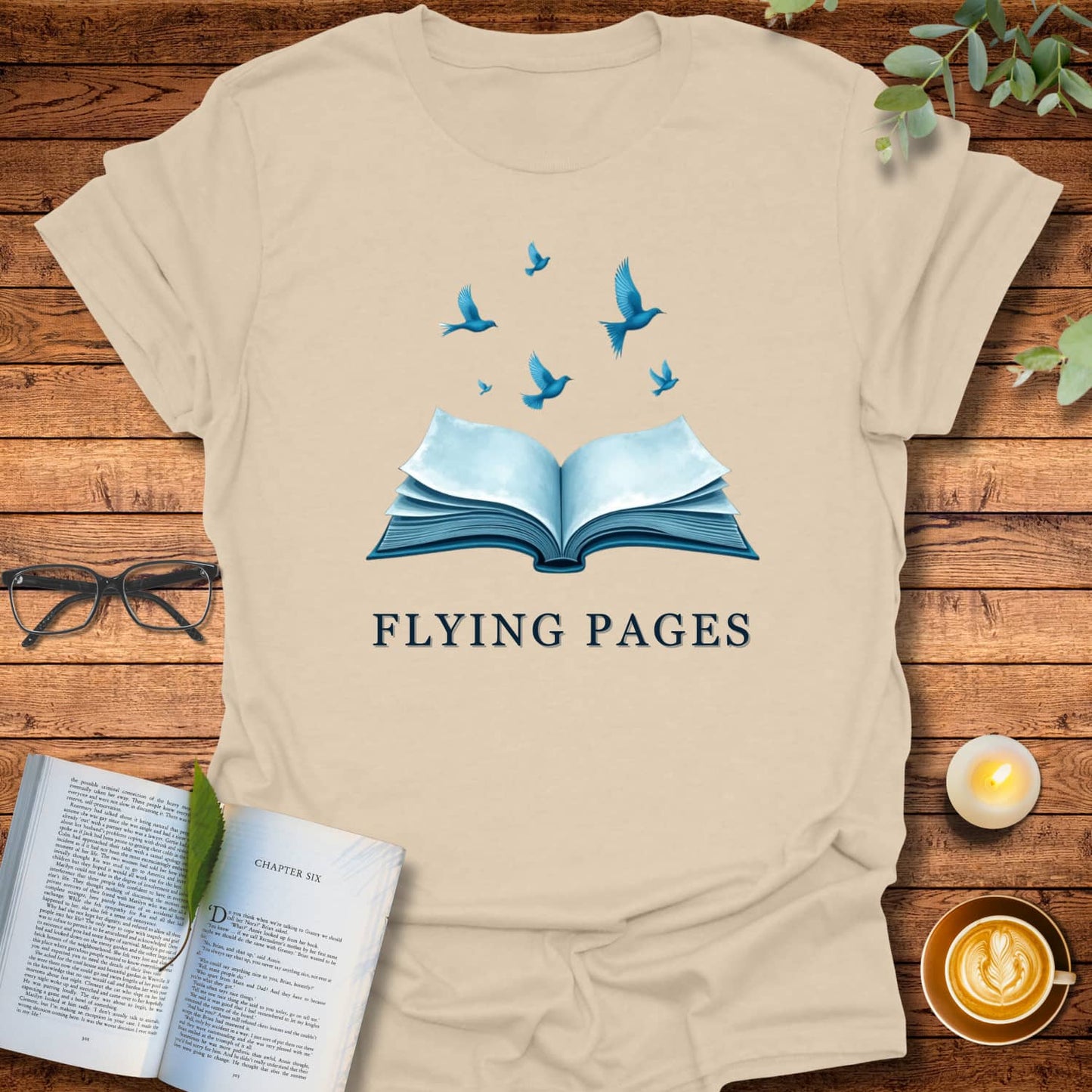 Flying Pages T-Shirt