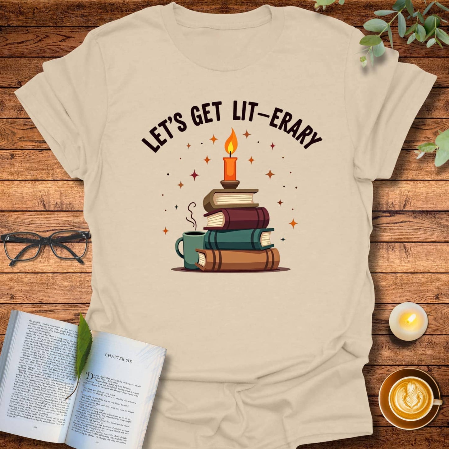 Let’s Get Lit-erary T-Shirt