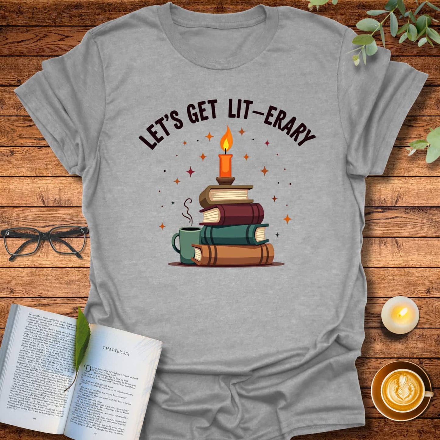 Let’s Get Lit-erary T-Shirt