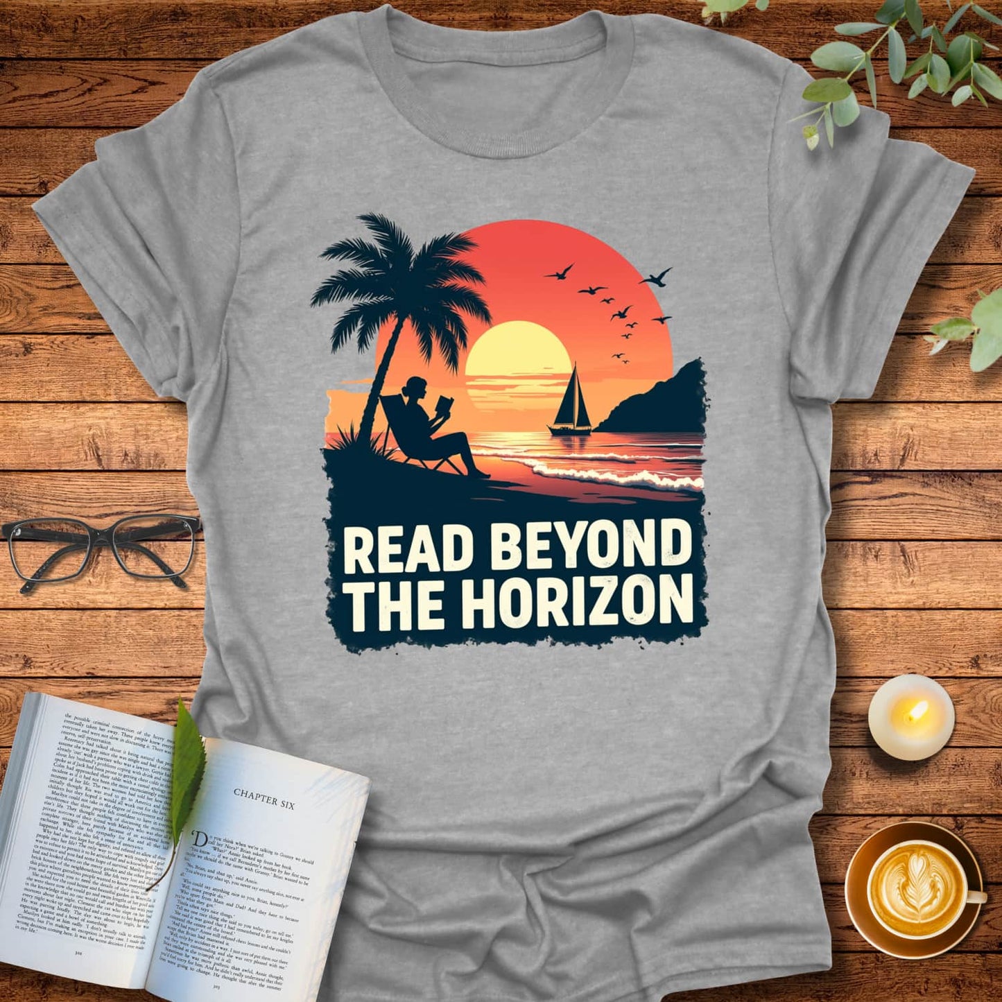 Read Beyond The Horizon T-Shirt