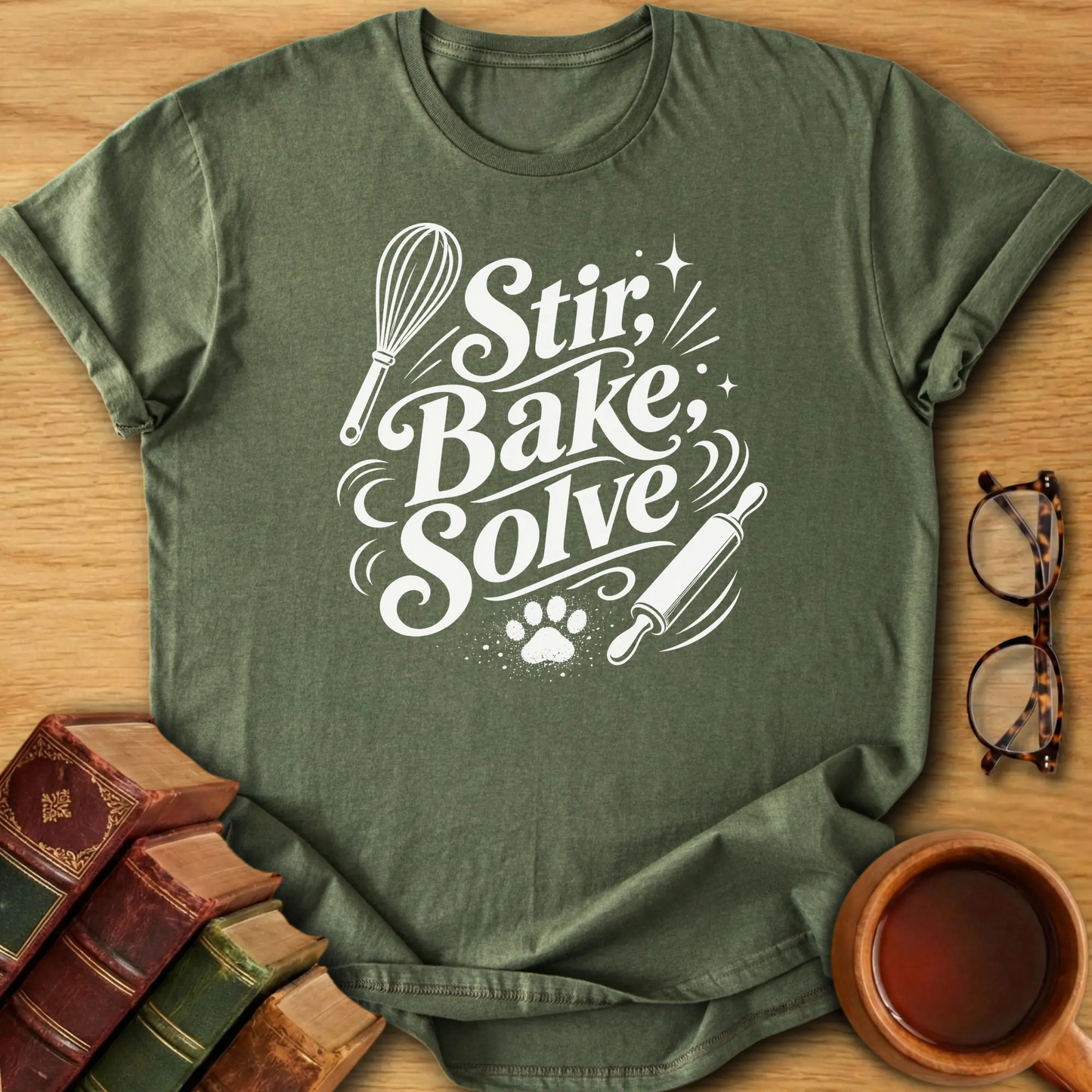 Stir, Bake, Solve T-Shirt