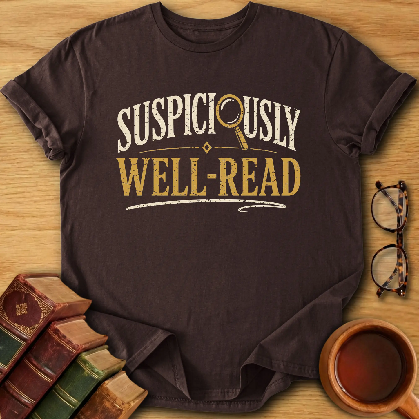 Suspiciously Well-Read T-Shirt