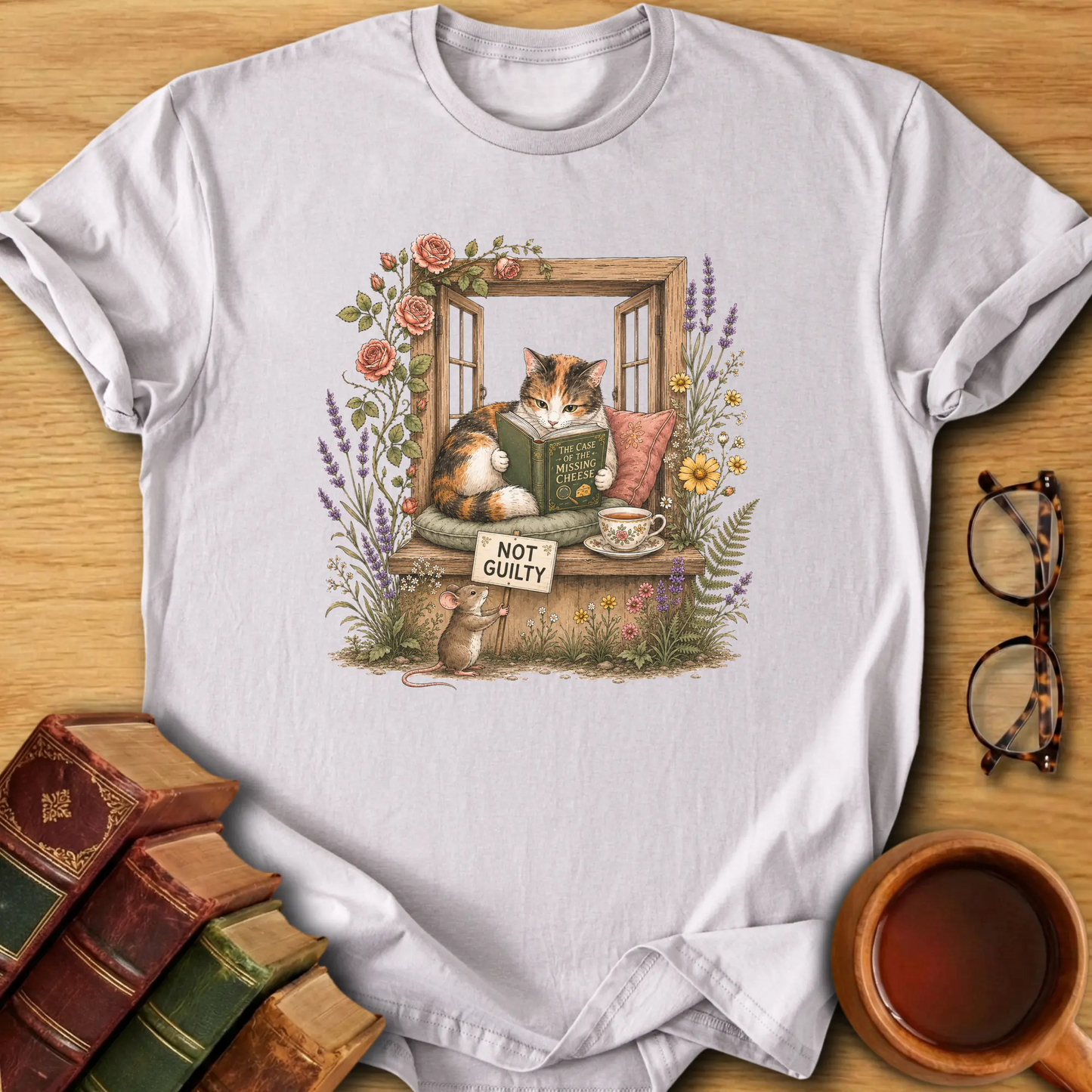 The Case of the Missing Cheese T-Shirt