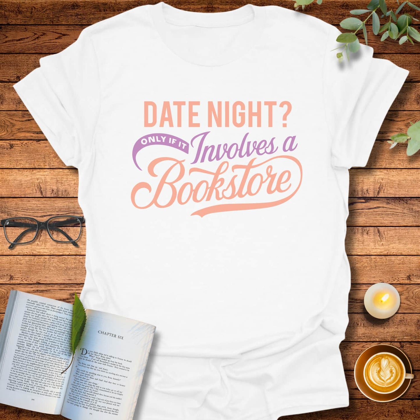 Mandatory Bookstore Date T-Shirt