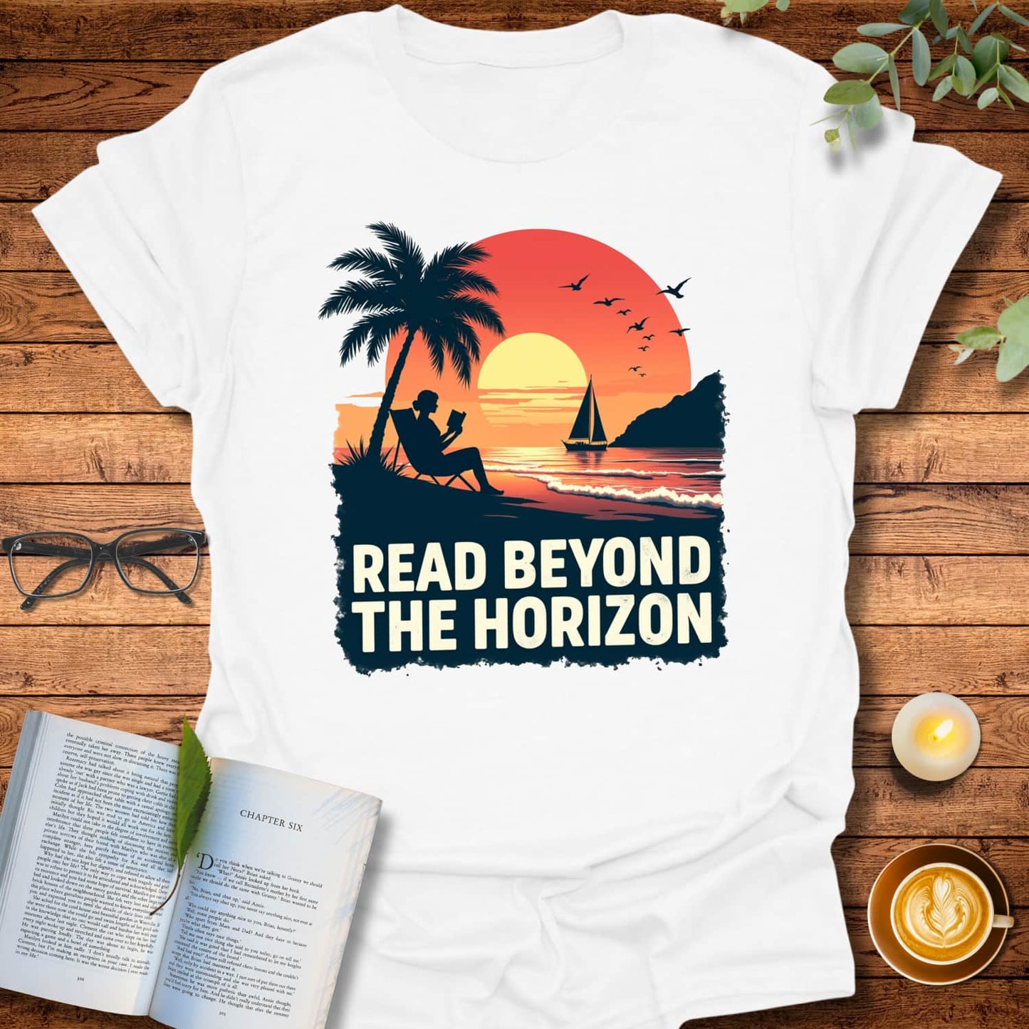 Read Beyond The Horizon T-Shirt