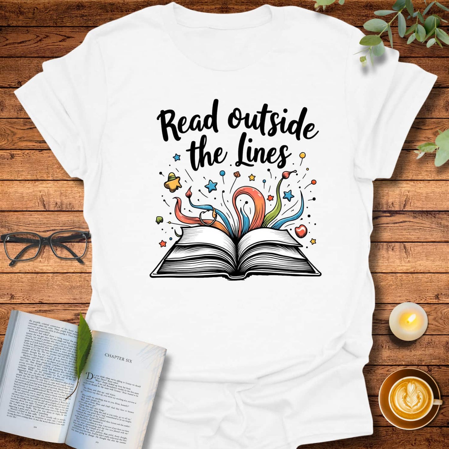 Read Outside The Lines T-Shirt