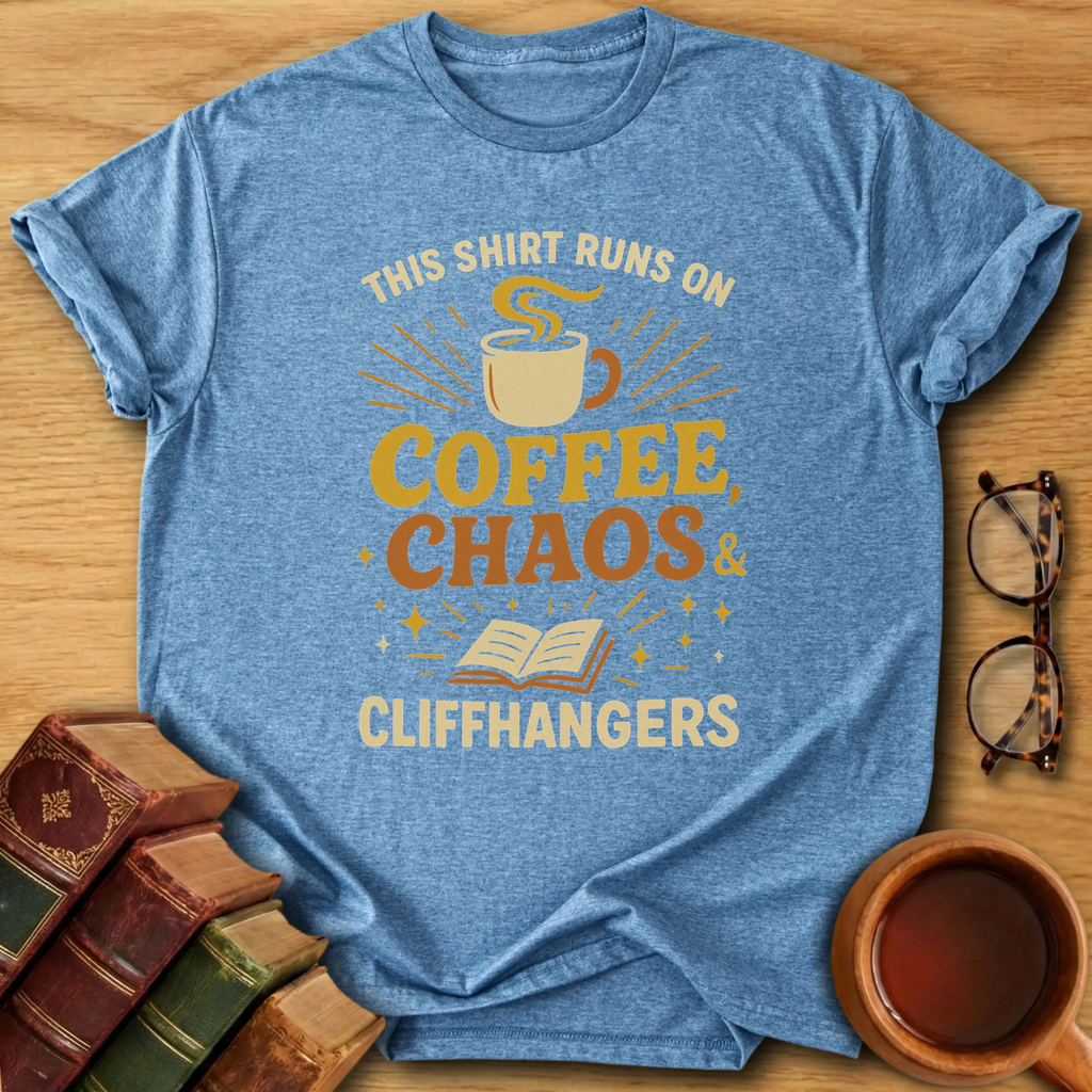 Coffee, Chaos & Cliffhangers T-Shirt
