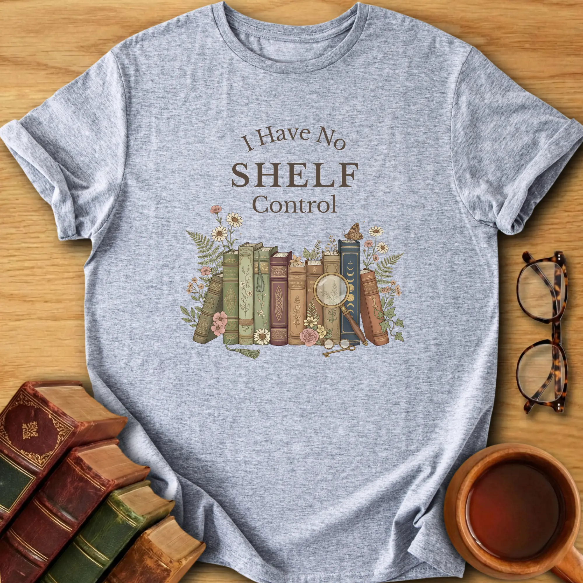 I Have No Shelf Control T-Shirt