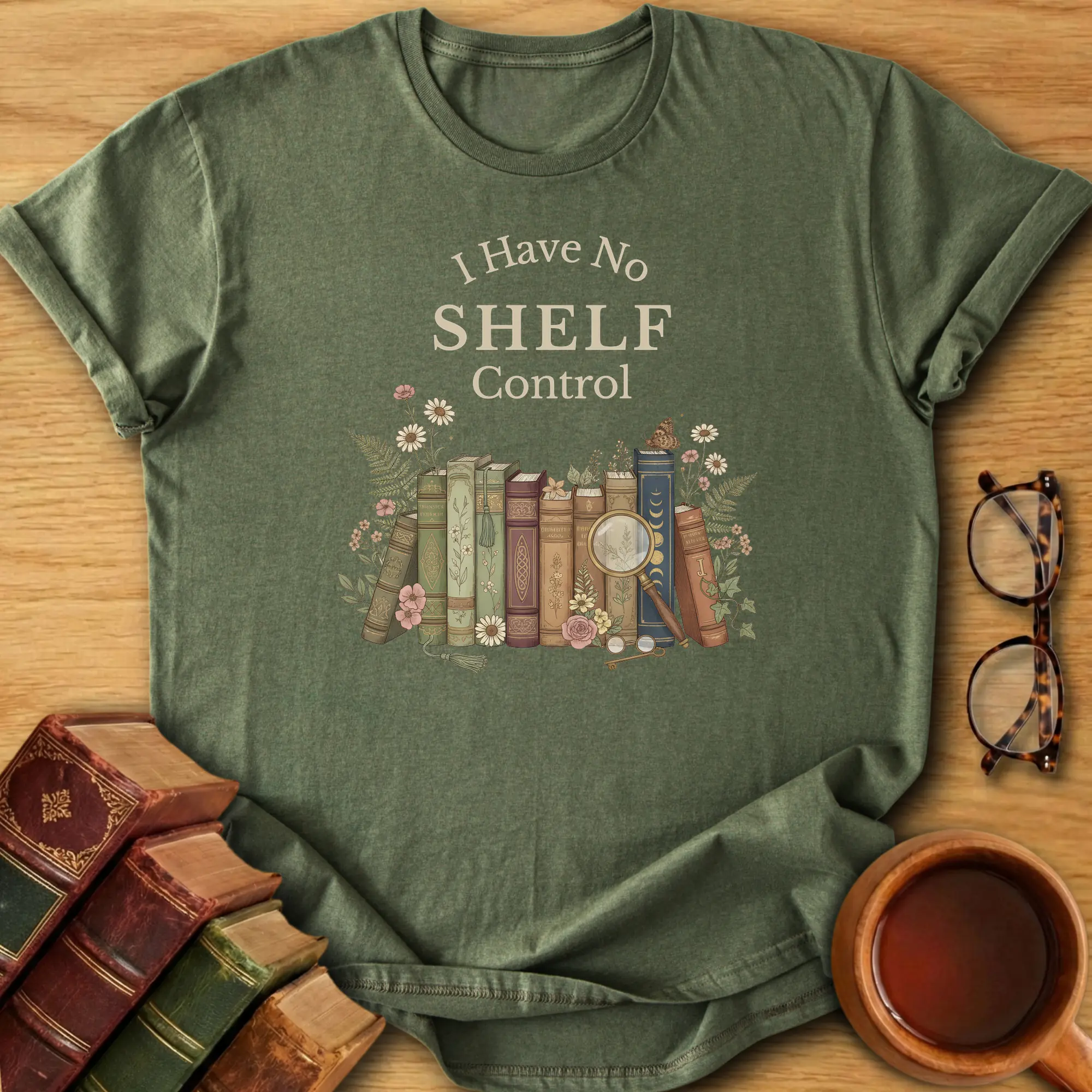 I Have No Shelf Control T-Shirt