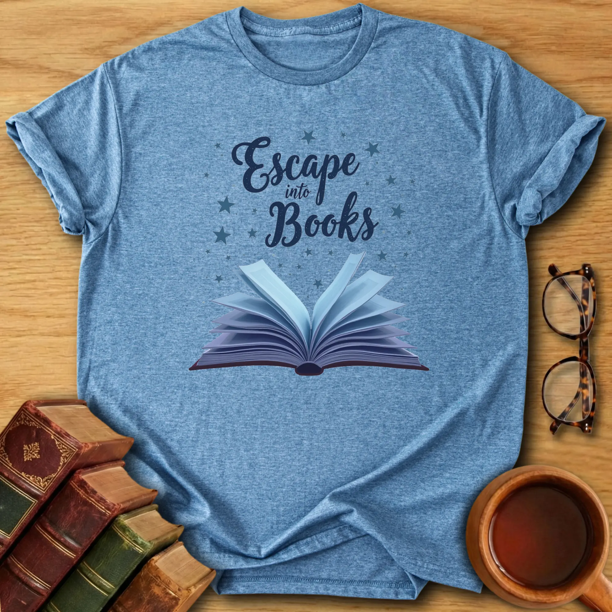 Escape Into Books T-Shirt