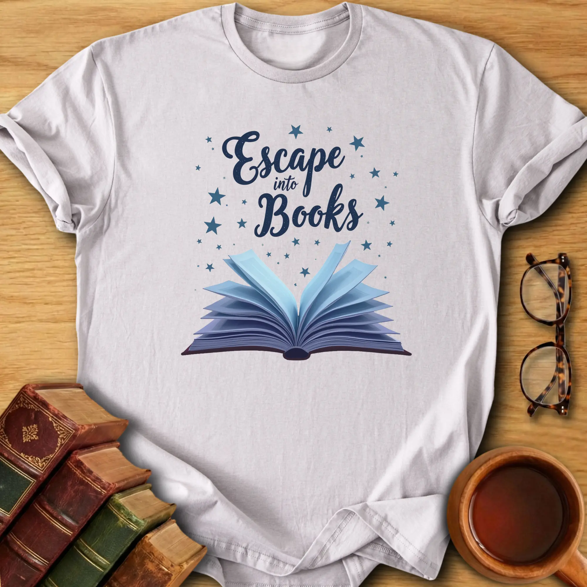 Escape Into Books T-Shirt