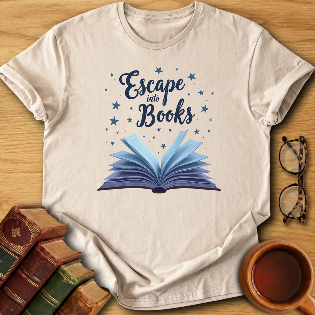 Escape Into Books T-Shirt