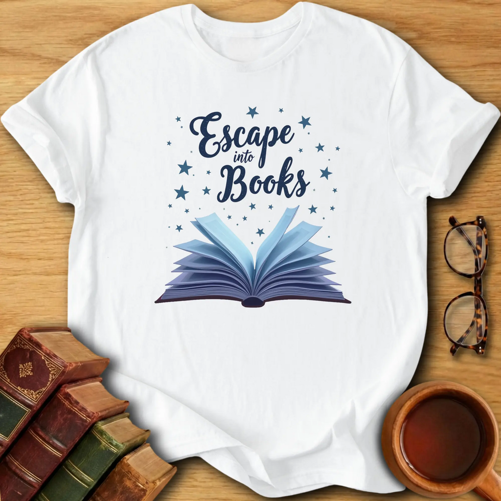 Escape Into Books T-Shirt