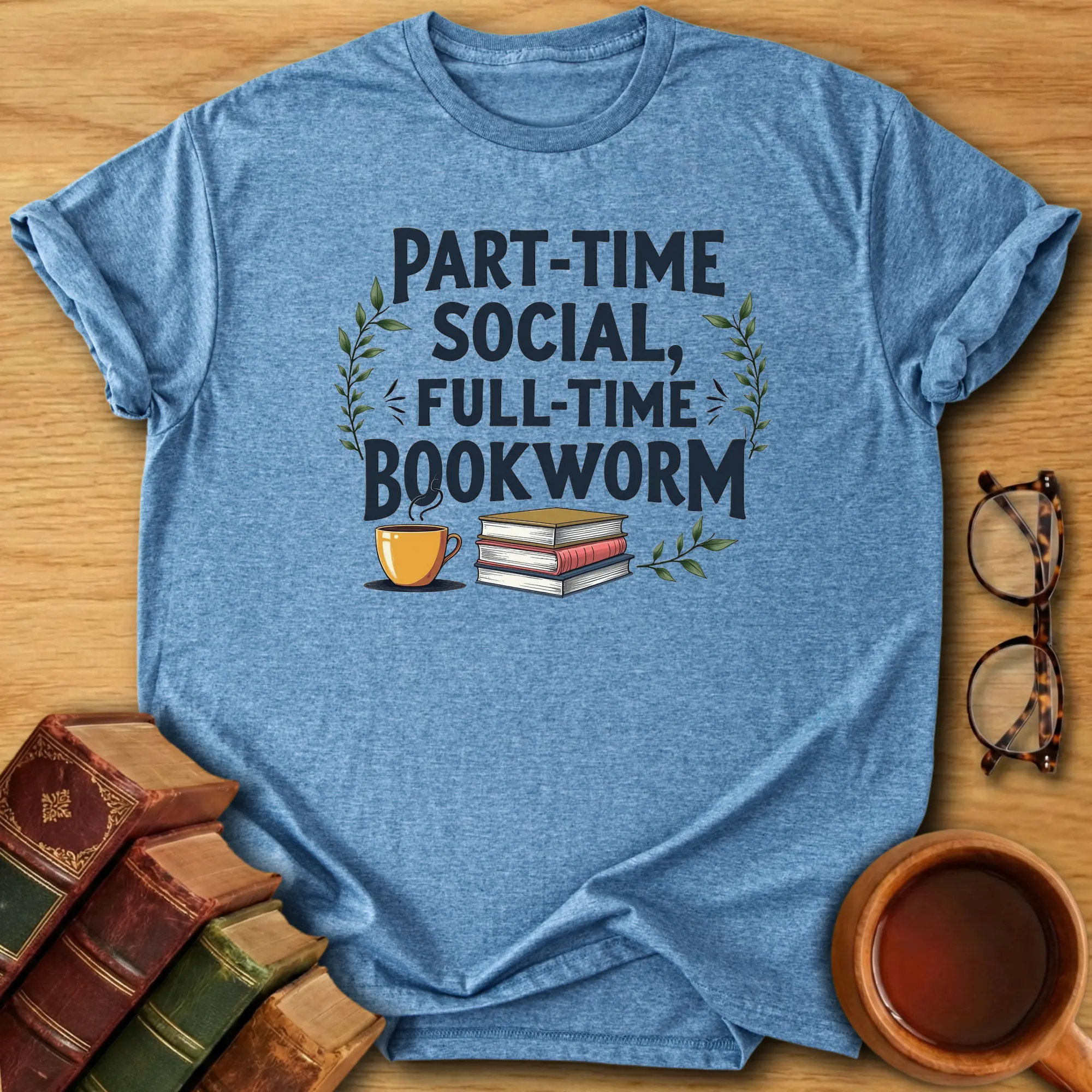 Full-Time Bookworm T-Shirt