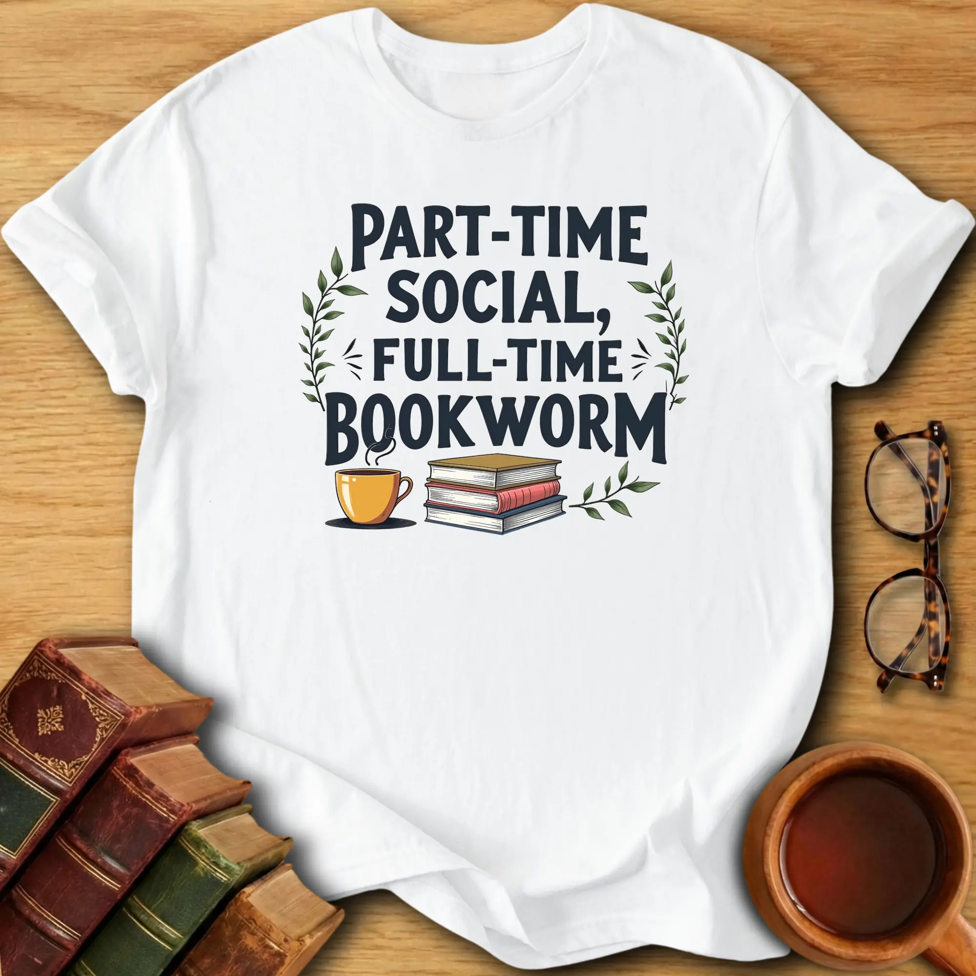 Full-Time Bookworm T-Shirt