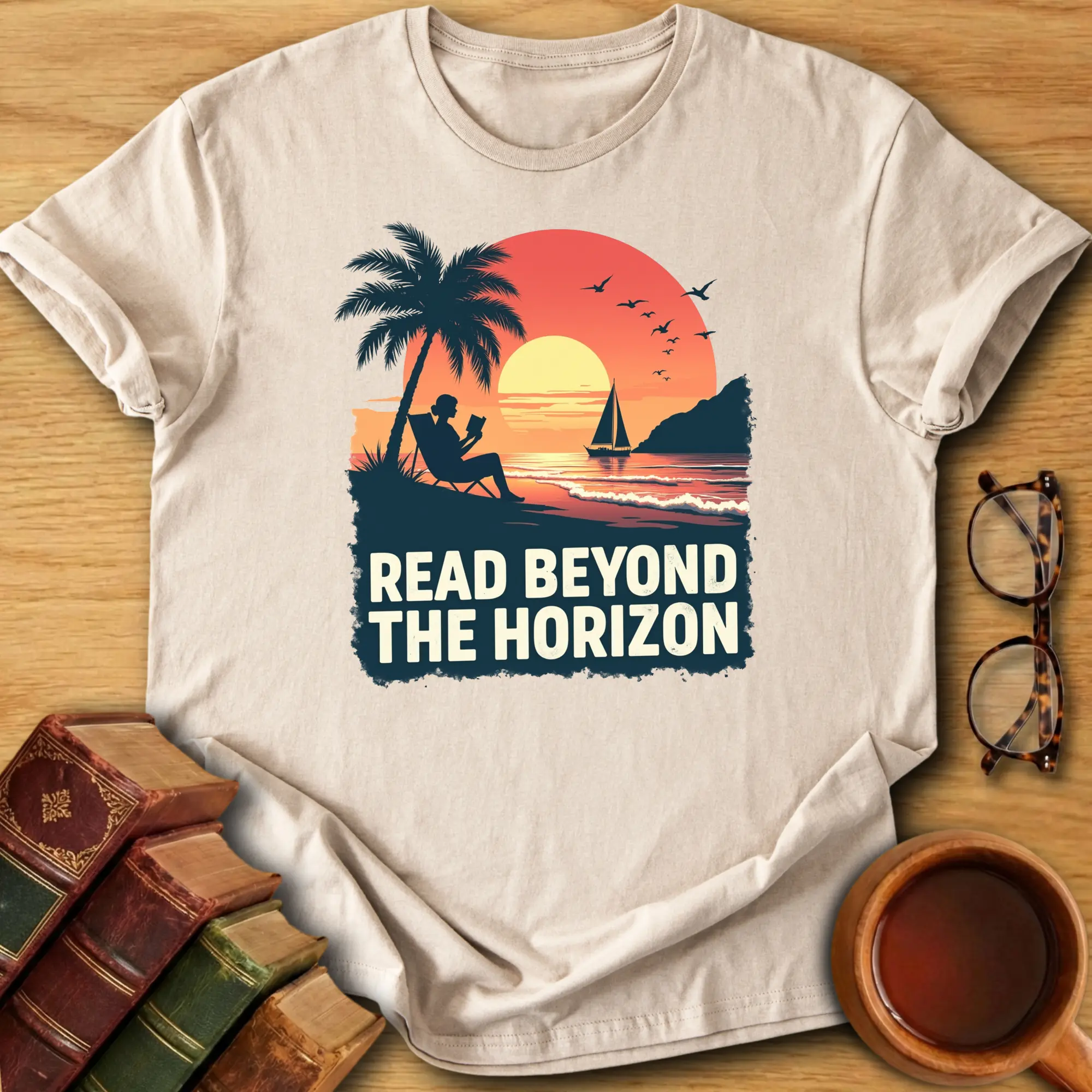 Read Beyond The Horizon T-Shirt