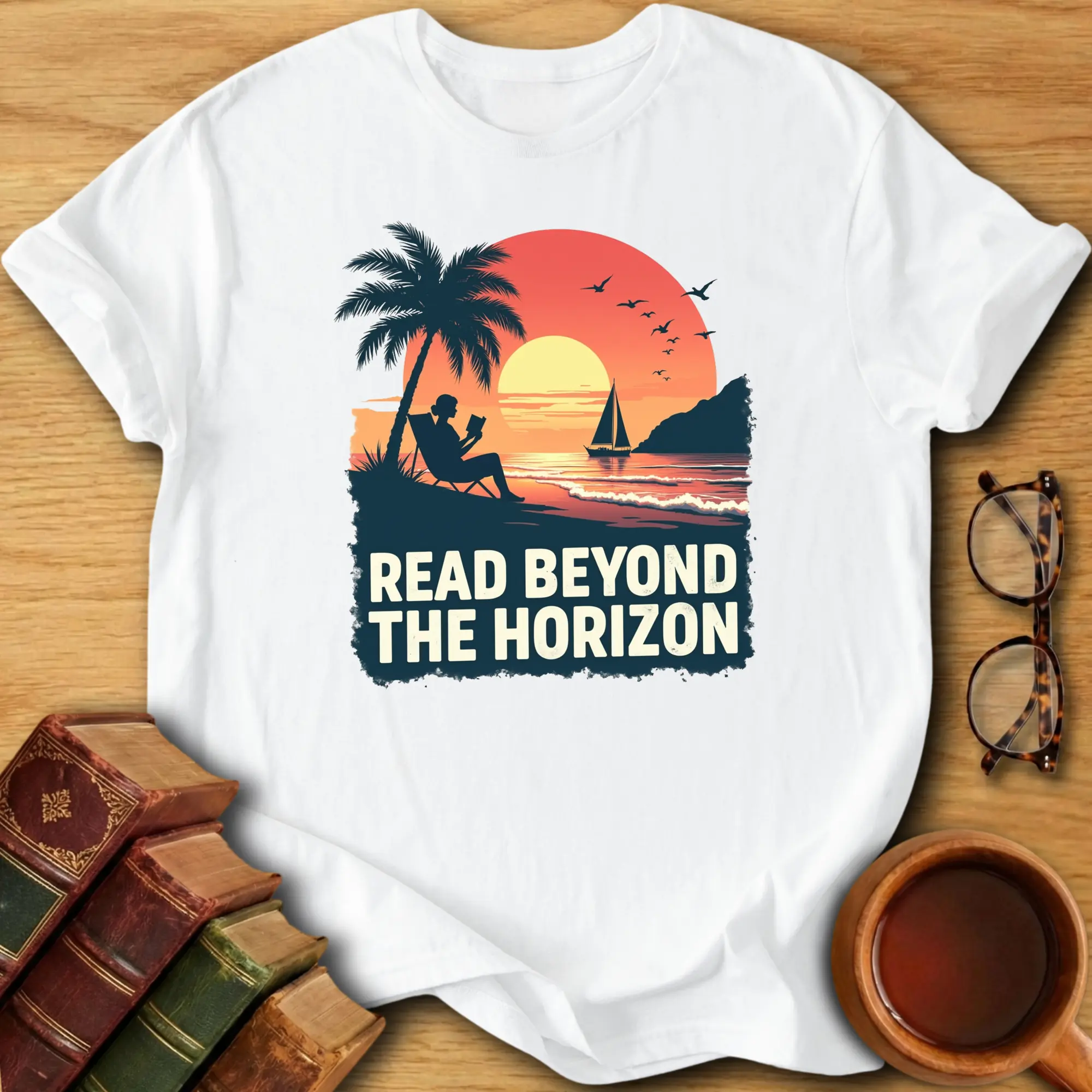 Read Beyond The Horizon T-Shirt