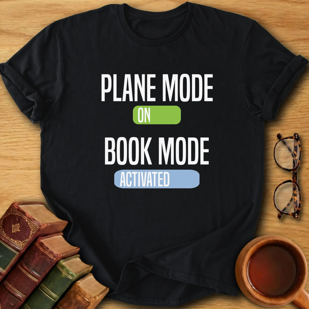 Book Mode: Activated T-Shirt