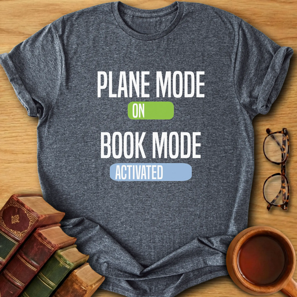 Book Mode: Activated T-Shirt