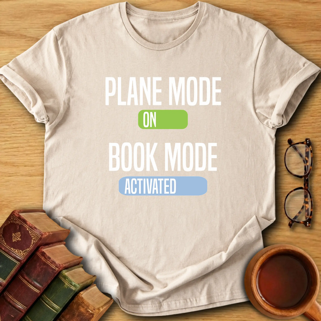 Book Mode: Activated T-Shirt
