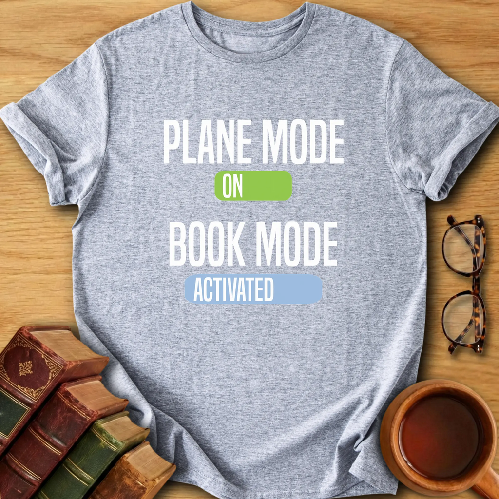 Book Mode: Activated T-Shirt
